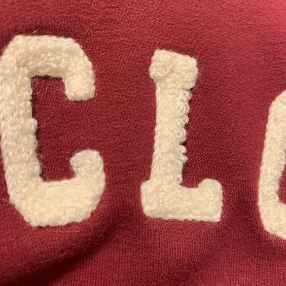 SWEATSHIRT Green Tea Women’s Burgundy WINE O CLOCK Long Sleeve Sweatshirt - Picture 8 of 10